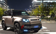 Buy Now FRONT LIP WITH LED BAR for LAND ROVER DEFENDER L663 2020+ and upgrade car parts from SIR Tuning at the Best Price. Headlights, Tail lights, Bodykits, Navigations, body kit and more - Fast & Free Shipping within Europe, US & Worldwide.
