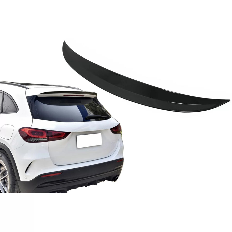 Roof Boot Lid Spoiler suitable for Mercedes GLA H247 (2020-up) Piano Black – product image 1