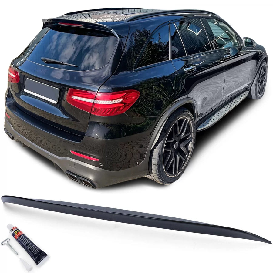 Roof spoiler rear spoiler lip gloss black for Mercedes GLC X253 SUV 15-22 – product image 1