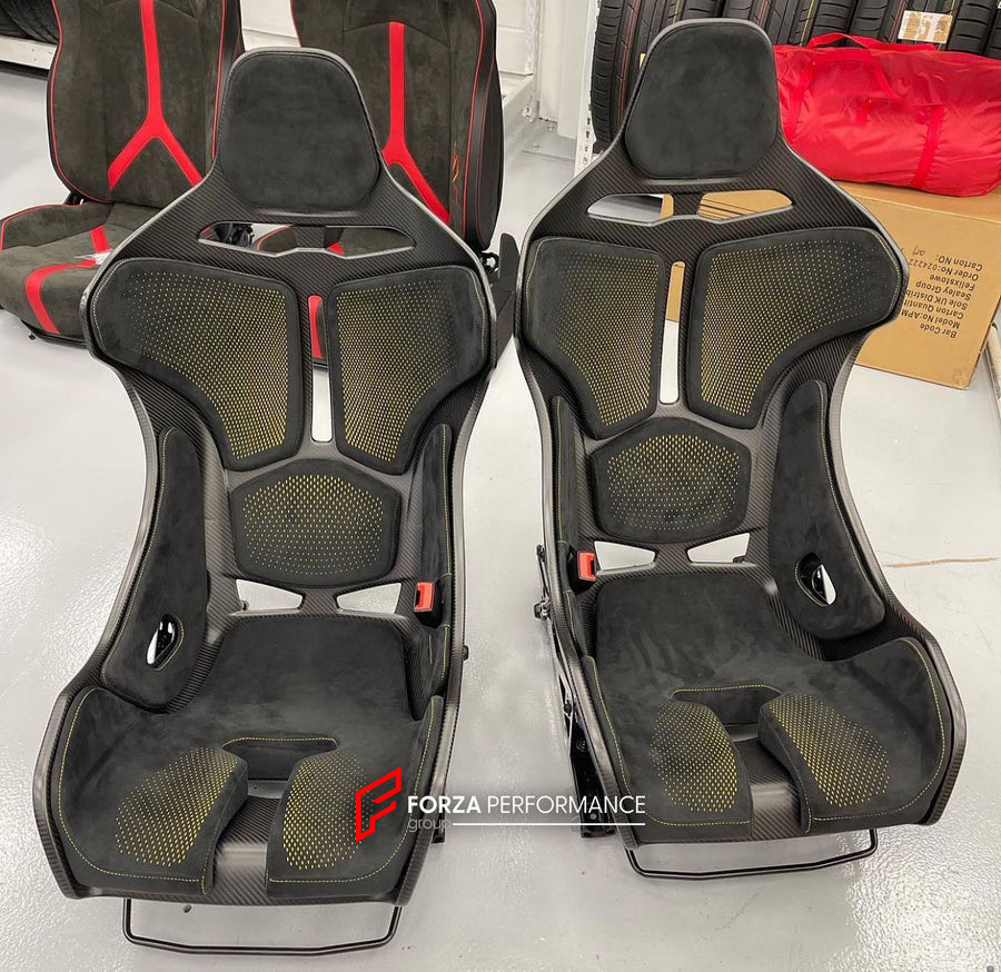 Buy Now CARBON BUCKET SEATS MSS-6 for MCLAREN | SENNA STYLE and upgrade car parts from SIR Tuning at the Best Price. Headlights, Tail lights, Bodykits, Navigations, Car Seats and more - Fast & Free Shipping within Europe, US & Worldwide.
