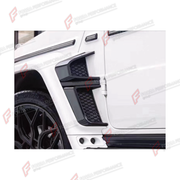 Buy Now SIDE FENDER VENTS for MERCEDES-BENZ G-CLASS W464 2019 - 2024 and upgrade car parts from SIR Tuning at the Best Price. Headlights, Tail lights, Bodykits, Navigations, Body Kit and more - Fast & Free Shipping within Europe, US & Worldwide.