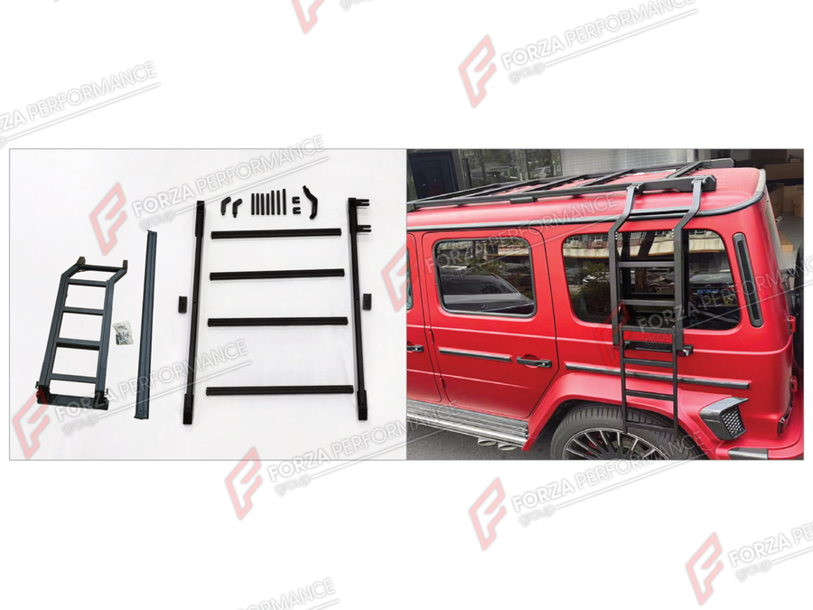 Buy Now SIDE LADDER for MERCEDES-BENZ G-CLASS W465 G63 G450D G500 G550 2025+ and upgrade car parts from SIR Tuning at the Best Price. Headlights, Tail lights, Bodykits, Navigations, Body Kit and more - Fast & Free Shipping within Europe, US & Worldwide.