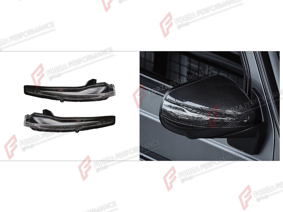 Buy Now SIDE MIRROR LIGHTS for MERCEDES-BENZ G-CLASS W465 G63 G450D G500 G550 2025+ and upgrade car parts from SIR Tuning at the Best Price. Headlights, Tail lights, Bodykits, Navigations, Body Kit and more - Fast & Free Shipping within Europe, US & Worldwide.