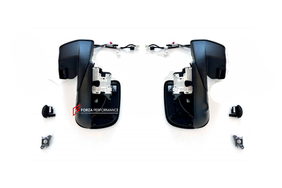 Buy Now SIDE MIRRORS for 4x4 MERCEDES BENZ G CLASS AMG W463A W464 G63 2018 - 2024 and upgrade car parts from SIR Tuning at the Best Price. Headlights, Tail lights, Bodykits, Navigations, body kit and more - Fast & Free Shipping within Europe, US & Worldwide.