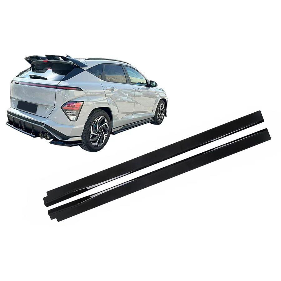 Side Skirts Extensions suitable for Hyundai Kona N-Line Mk2 (2023-) – product image 1