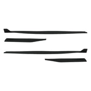 Side Skirts Extensions Splitters suitable for Ford Mustang Mk6 VI Sixth Generation (2015-2020) GT 500 Design Add-On – product