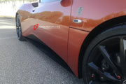 Buy Now CARBON SIDE SKIRTS for LOTUS EVORA S 400 410 430 2009 - 2021 and upgrade car parts from SIR Tuning at the Best Price. Headlights, Tail lights, Bodykits, Navigations, Carbon body kit and more - Fast & Free Shipping within Europe, US & Worldwide.