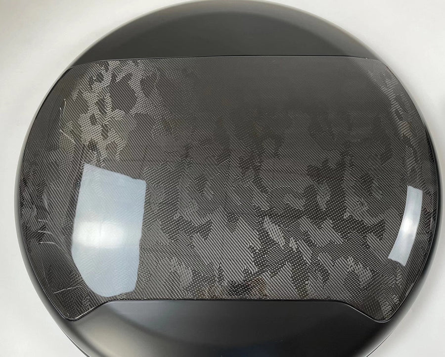 Buy Now Camouflage Carbon Fiber Spare Wheel Tire Cover for LAND ROVER DEFENDER L663 2020+ and upgrade car parts from SIR Tuning at the Best Price. Headlights, Tail lights, Bodykits, Navigations, body kit and more - Fast & Free Shipping within Europe, US & Worldwide.