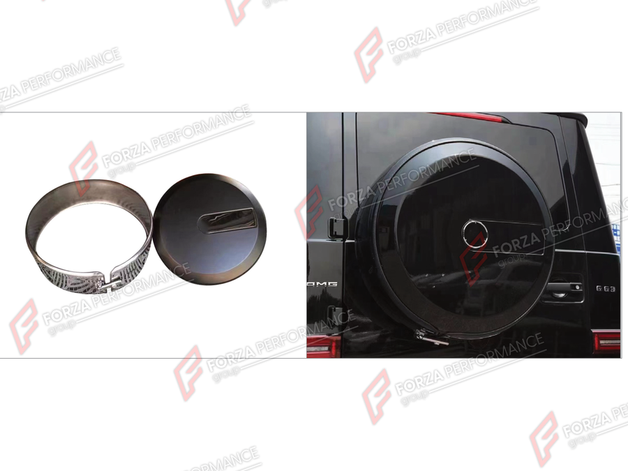 Buy Now SPARE WHEEL TIRE COVER for MERCEDES-BENZ G-CLASS W463 2008 - 2018 and upgrade car parts from SIR Tuning at the Best Price. Headlights, Tail lights, Bodykits, Navigations, Body Kit and more - Fast & Free Shipping within Europe, US & Worldwide.