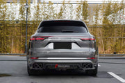 Buy Now CARBON FRONT LIP REAR DIFFUSER FOR PORSCHE CAYENNE 9Y0 2018-2023 SPORT and upgrade car parts from SIR Tuning at the Best Price. Headlights, Tail lights, Bodykits, Navigations, Carbon body kit and more - Fast & Free Shipping within Europe, US & Worldwide.