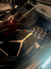 Buy Now STAINLESS STEEL FLOOR MATS CARPETS for LAMBORGHINI AVENTADOR SVJ LP 770-4 and upgrade car parts from SIR Tuning at the Best Price. Headlights, Tail lights, Bodykits, Navigations, body kit and more - Fast & Free Shipping within Europe, US & Worldwide.