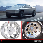 Buy Now FORGED WHEELS RIMS AZ12 for TESLA CYBERTRUCK and upgrade car parts from SIR Tuning at the Best Price. Headlights, Tail lights, Bodykits, Navigations, wheels and more - Fast & Free Shipping within Europe, US & Worldwide.