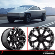 Buy Now FORGED WHEELS RIMS AZ18 for TESLA CYBERTRUCK and upgrade car parts from SIR Tuning at the Best Price. Headlights, Tail lights, Bodykits, Navigations, wheels and more - Fast & Free Shipping within Europe, US & Worldwide.