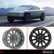 Buy Now BEADLOCK FORGED WHEELS RIMS AZ4 for TESLA CYBERTRUCK and upgrade car parts from SIR Tuning at the Best Price. Headlights, Tail lights, Bodykits, Navigations, wheels and more - Fast & Free Shipping within Europe, US & Worldwide.