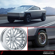 Buy Now FORGED WHEELS RIMS AZ9 for TESLA CYBERTRUCK and upgrade car parts from SIR Tuning at the Best Price. Headlights, Tail lights, Bodykits, Navigations, wheels and more - Fast & Free Shipping within Europe, US & Worldwide.