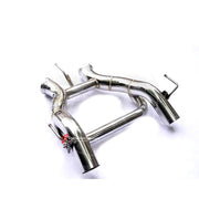 Buy Now TITANIUM VALVED EXHAUST CATBACK MUFFLER for MCLAREN 650S MP4 3.8T 2014 - 2017 and upgrade car parts from SIR Tuning at the Best Price. Headlights, Tail lights, Bodykits, Navigations, Exhaust system and more - Fast & Free Shipping within Europe, US & Worldwide.