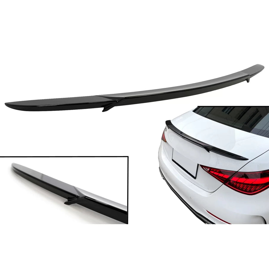 Trunk Boot Spoiler suitable for Mercedes C-Class W206 Limousine (2021-Up) Piano Black – product image 1