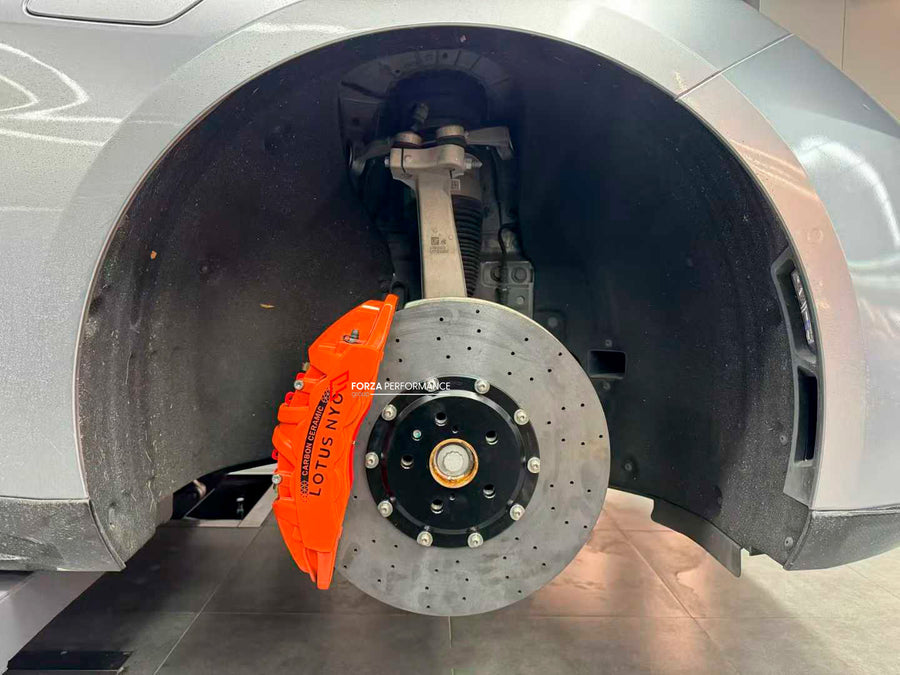 Buy Now UPGRADE CARBON CERAMIC BRAKE DISK ROTORS KIT for LOTUS EMEYA 2024+ and upgrade car parts from SIR Tuning at the Best Price. Headlights, Tail lights, Bodykits, Navigations, BIG BRAKE KIT and more - Fast & Free Shipping within Europe, US & Worldwide.