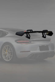 Buy Now UPGRADE DRY CARBON REAR SPOILER for PORSCHE 718 982 981 987 CAYMAN BOXSTER upgrade to GT4RS and upgrade car parts from SIR Tuning at the Best Price. Headlights, Tail lights, Bodykits, Navigations, body kit and more - Fast & Free Shipping within Europe, US & Worldwide.