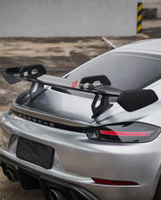 Buy Now DRY CARBON REAR SPOILER for PORSCHE 718 CAYMAN GT4RS and upgrade car parts from SIR Tuning at the Best Price. Headlights, Tail lights, Bodykits, Navigations, body kit and more - Fast & Free Shipping within Europe, US & Worldwide.