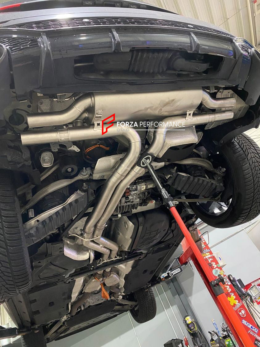Buy Now VALVED EXHAUST CATBACK MUFFLER FOR AUDI RSQ8 4M 2019 4.0T and upgrade car parts from SIR Tuning at the Best Price. Headlights, Tail lights, Bodykits, Navigations, Exhaust system and more - Fast & Free Shipping within Europe, US & Worldwide.