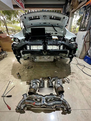 Buy Now VALVED EXHAUST CATBACK MUFFLER for PORSCHE 911 992.2 CARRERA S 2025+ 3.0L and upgrade car parts from SIR Tuning at the Best Price. Headlights, Tail lights, Bodykits, Navigations, Exhaust system and more - Fast & Free Shipping within Europe, US & Worldwide.