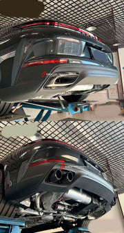 Buy Now VALVED EXHAUST CATBACK MUFFLER for PORSCHE PANAMERA 976 2.9T 2024+ and upgrade car parts from SIR Tuning at the Best Price. Headlights, Tail lights, Bodykits, Navigations, Exhaust system and more - Fast & Free Shipping within Europe, US & Worldwide.