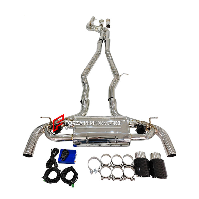 Buy Now VALVED EXHAUST CATBACK MUFFLER for TOYOTA SUPRA A90 B58 3.0T 2019+ and upgrade car parts from SIR Tuning at the Best Price. Headlights, Tail lights, Bodykits, Navigations, Exhaust system and more - Fast & Free Shipping within Europe, US & Worldwide.