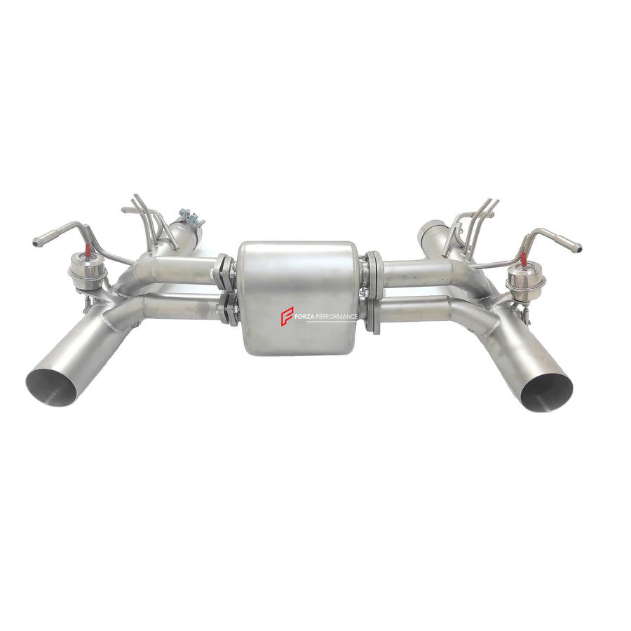 Buy Now VALVED EXHAUST CATBACK MUFFLER for FERRARI F8 3.9T 2019 - 2022 and upgrade car parts from SIR Tuning at the Best Price. Headlights, Tail lights, Bodykits, Navigations, Exhaust system and more - Fast & Free Shipping within Europe, US & Worldwide.