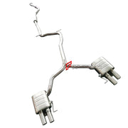 Buy Now VALVED MUFFLER EXHAUST CATBACK for AUDI RS5 B9 2.9T 2017+ and upgrade car parts from SIR Tuning at the Best Price. Headlights, Tail lights, Bodykits, Navigations, Exhaust system and more - Fast & Free Shipping within Europe, US & Worldwide.