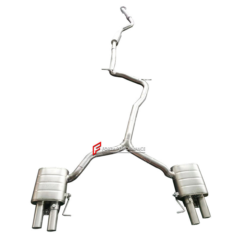 Buy Now VALVED MUFFLER EXHAUST CATBACK for AUDI RS5 B9 2.9T 2017+ and upgrade car parts from SIR Tuning at the Best Price. Headlights, Tail lights, Bodykits, Navigations, Exhaust system and more - Fast & Free Shipping within Europe, US & Worldwide.