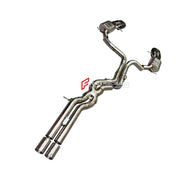 Buy Now VALVED MUFFLER EXHAUST CATBACK for AUDI RS6 RS7 C8 4.0T TFSI 2019+ and upgrade car parts from SIR Tuning at the Best Price. Headlights, Tail lights, Bodykits, Navigations, Exhaust system and more - Fast & Free Shipping within Europe, US & Worldwide.