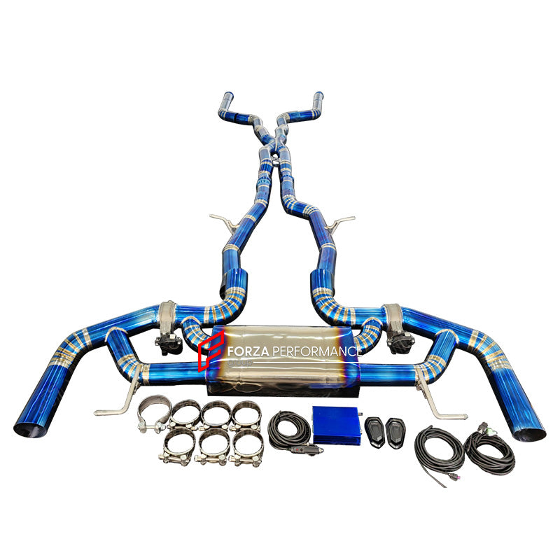 Buy Now VALVED MUFFLER EXHAUST SYSTEM for MERCEDES BENZ AMG GLC W253 4.0T 2016 - 2022 and upgrade car parts from SIR Tuning at the Best Price. Headlights, Tail lights, Bodykits, Navigations, Exhaust system and more - Fast & Free Shipping within Europe, US & Worldwide.