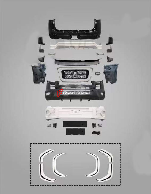 Buy Now WIDE BODY KIT FOR TOYOTA LAND CRUISER 300 LC 300 2022+ | W-STYLE and upgrade car parts from SIR Tuning at the Best Price. Headlights, Tail lights, Bodykits, Navigations, body kit and more - Fast & Free Shipping within Europe, US & Worldwide.