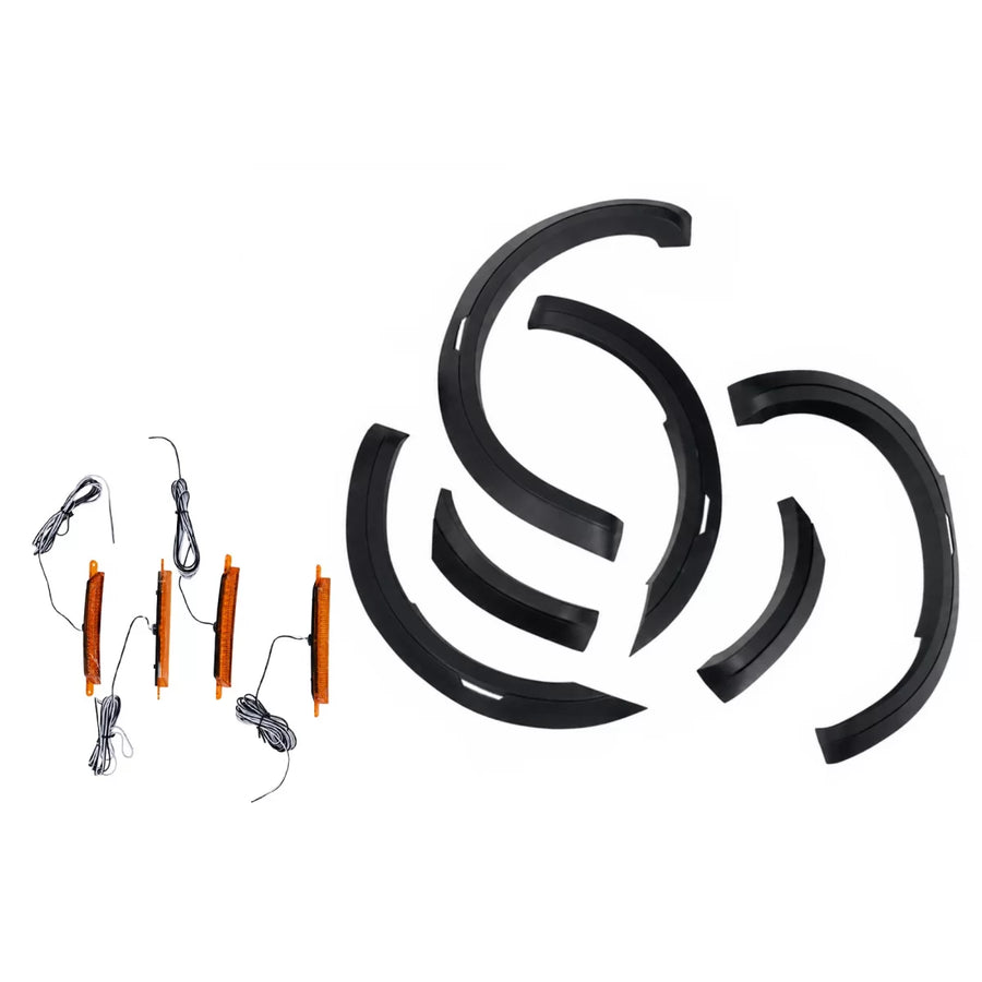Wheel Arches Fender Flares suitable for Ford Ranger (2015-2021) with LED – product image 1