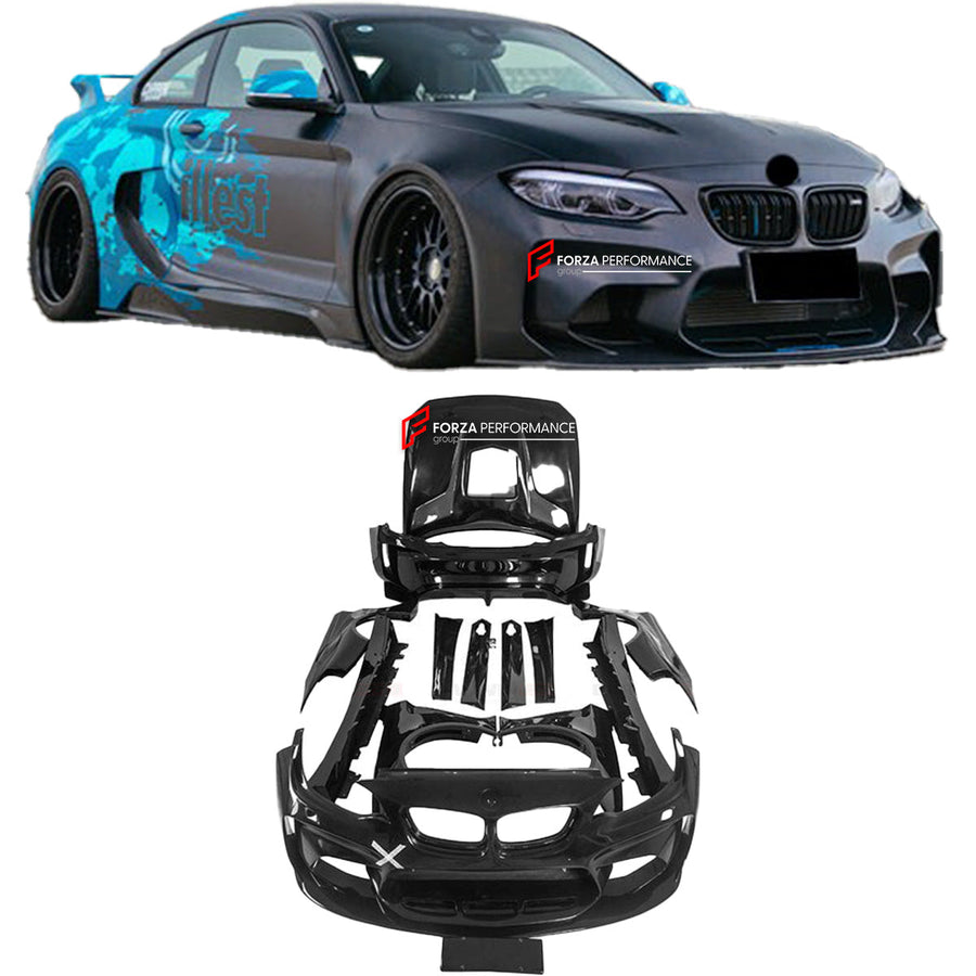 Buy Now WIDE CARBON BODY KIT for BMW M2 F87 2015 - 2021 and upgrade car parts from SIR Tuning at the Best Price. Headlights, Tail lights, Bodykits, Navigations, body kit and more - Fast & Free Shipping within Europe, US & Worldwide.