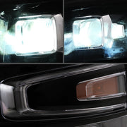 VLAND Projector LED Headlights Fit For 2007-2014 Silverado 1500 2500 HD 3500 HD