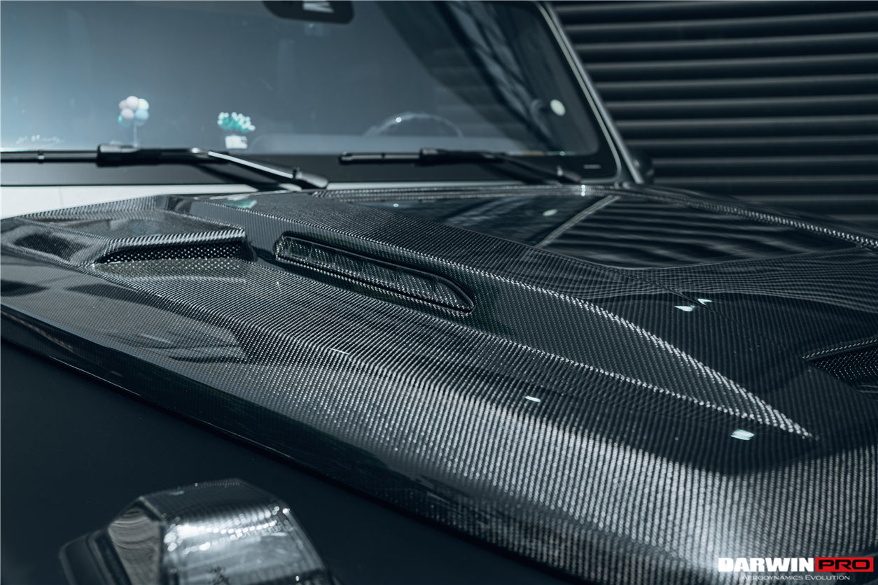 Carbon Fiber Hood for 2019-2021 Mercedes Benz W464 G-Class G500 G550 G63 AMG IMP Performance