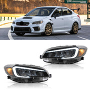 Vland Carlamp LED Headlights Fit For Subaru WRX 2015-2021