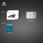 06-12 Lexus IS250/IS250C/IS350/IS220d & 08-14 ISF(XE20) Vland Matrix Projector Headlights With Blue DRL