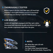 06-12 Lexus IS250/IS250C/IS350/IS220d & 08-14 ISF(XE20) Vland Matrix Projector Headlights With Blue DRL