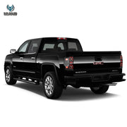 07-13 Chevrolet Silverado 1500 2500HD 3500HD & 07-14 GMC Sierra (Denali) 3500HD Dually Vland LED III Tail Lights With Red Turn Signal Clear