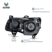 Vland 2011-2023 Chrysler 300/300c LED Headlights W/Start-up Animation