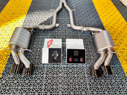 VALVED EXHAUST CATBACK MUFFLER for Mercedes-Benz W204 C63