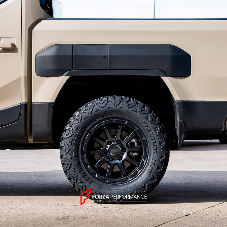Buy Now 17 INCH FORGED WHEELS RIMS for KIA TASMAN 2025 and upgrade car parts from SIR Tuning at the Best Price. Headlights, Tail lights, Bodykits, Navigations, wheels and more - Fast & Free Shipping within Europe, US & Worldwide.