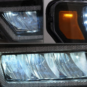 Vland Carlamp Projector Headlights Fit for Ford F150 2009-2014(Not Fit For F250/F350)