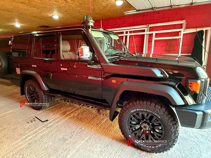 Buy Now 18 INCH FORGED WHEELS RIMS for TOYOTA LAND CRUISER 76 2025 and upgrade car parts from SIR Tuning at the Best Price. Headlights, Tail lights, Bodykits, Navigations, wheels and more - Fast & Free Shipping within Europe, US & Worldwide.