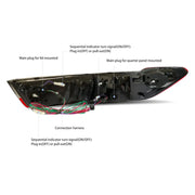 19-UP BMW 3-SERIES G20/G80 M3 Vland Laser Tail Lights CSL Style [E-mark]