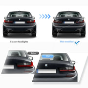 19-UP BMW 3-SERIES G20/G80 M3 Vland Laser Tail Lights CSL Style [E-mark]