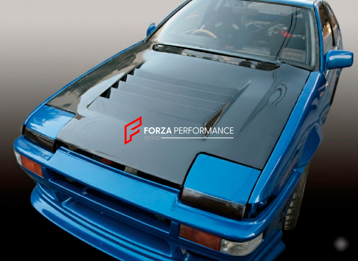 CARBON FIBER HOOD BONNET for TOYOTA AE86 TRUENO 1984 - 1987